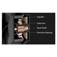 ARCTIC chladič procesoru Alpine 17 pro Intel LGA 1700, LGA1851