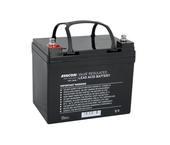 AVACOM baterie 12V 34Ah M6 DeepCycle (PBAV-12V034-M6AD)