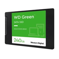 WD GREEN SSD 3D NAND WDS240G3G0A 240GB Powered by SanDisk, SATA/600, (R:500, W:400MB/s), 2.5"