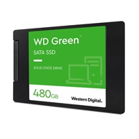 WD GREEN SSD 3D NAND WDS480G3G0A 480GB Powered by SanDisk, SATA/600, (R:500, W:400MB/s), 2.5"