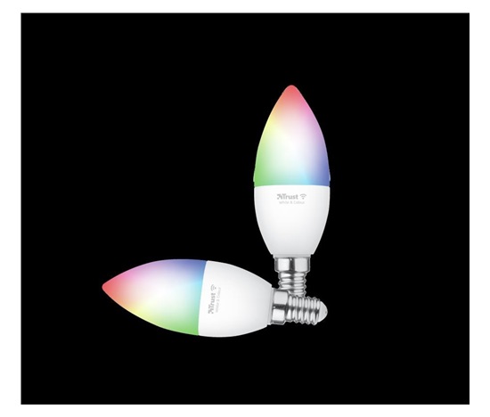 TRUST Smart WiFi LED Candle E14 White & Colour - 2 kusy v balení