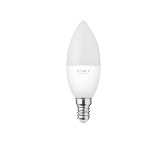 TRUST Smart WiFi LED candle white ambience E14
