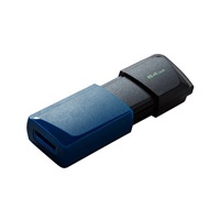 Kingston Flash Disk 64GB USB3.2 Gen 1 DataTraveler Exodia M (Black + Blue)