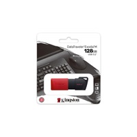 Kingston Flash Disk 128GB USB3.2 Gen 1 DataTraveler Exodia M (Black + Red)