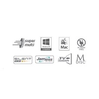 BAZAR - HITACHI LG - externí mechanika DVD-W/CD-RW/DVD±R/±RW/RAM GP57ES40, Slim, Silver, box+SW - Poškozený obal (Komple