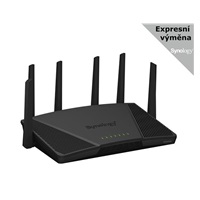 Synology RT6600ax MESH WiFi6 router (AX6000,2,4GHz/5GHz,3xGbELAN,1x2,5GbELAN,1xGbEWAN,1xUSB3.2)