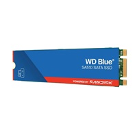 WD BLUE SSD 3D NAND WDS100T3B0B 1TB SA510 Powered by SanDisk, M.2 SATA, (R:560, W:520MB/s)