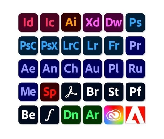 Adobe Creative Cloud for teams All Apps MP ML (+CZ) GOV NEW 1 User, 1 Month, Level 3, 50 - 99 Lic