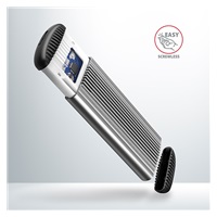 AXAGON EEM2-SA, USB micro-B 3.2 Gen 1 - M.2 SATA SSD metalowy RIBBED box, bezśrubowy