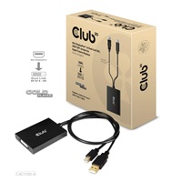 Club3D adaptér Mini DP na Dual Link DVI, HDCP OFF version for Apple Cinema Displays Active Adapter