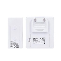 Solight bezdrátový zvonek, bateriový, 200m, bílý