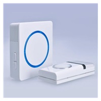 Solight bezdrátový zvonek, bateriový, 200m, bílý