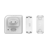 Solight Bezdrátový zvonek, 2 tlačítka, do zásuvky, 200m, bílý, learning code