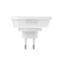 Solight Bezdrátový zvonek, 2 tlačítka, do zásuvky, 200m, bílý, learning code