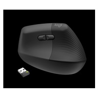 Logitech Wireless Mouse Lift for Business, graphite / black