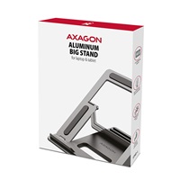 AXAGON STND-L, aluminiowa podstawa do laptopów 10" - 16", 4 regulowane kąty nachylenia