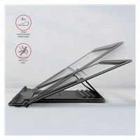 AXAGON STND-L, aluminiowa podstawa do laptopów 10" - 16", 4 regulowane kąty nachylenia