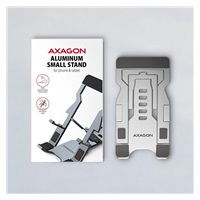 AXAGON STND-M, aluminiowa podstawka do telefonów i tabletów 4" - 10,5", 5 regulowanych kątów nachylenia