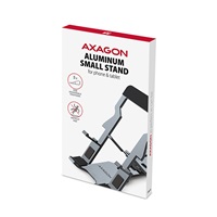 AXAGON STND-M, aluminiowa podstawka do telefonów i tabletów 4" - 10,5", 5 regulowanych kątów nachylenia