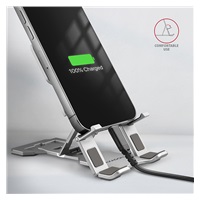 AXAGON STND-M, aluminiowa podstawka do telefonów i tabletów 4" - 10,5", 5 regulowanych kątów nachylenia