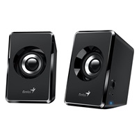 GENIUS reproduktory SP-U125/ 2.0/ 3W/ černá