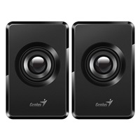 GENIUS reproduktory SP-U125/ 2.0/ 3W/ černá