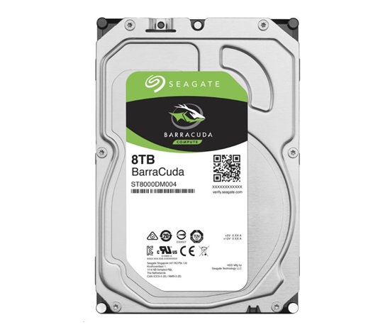 BAZAR - SEAGATE HDD BARRACUDA 3,5" - 8TB, SATAIII, 5400rpm, 256MB cache - receertified product