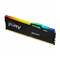 KINGSTON DIMM DDR5 8GB 5600MT/s CL40 FURY Beast Černá RGB