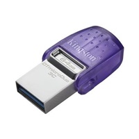 Kingston Flash Disk 64GB DataTraveler microDuo 3C 200MB/s dual USB-A + USB-C