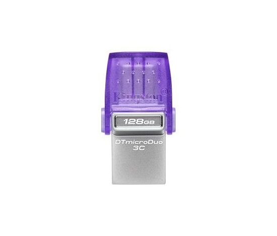 Kingston Flash Disk 128GB DataTraveler microDuo 3C 200MB/s dual USB-A + USB-C