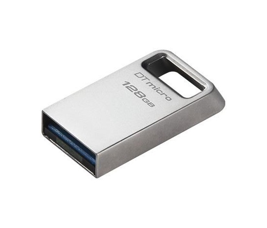 Kingston Flash Disk 128GB DataTraveler Micro 200MB/s Metal USB 3.2 Gen 1