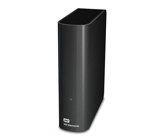 WD Elements Desktop 16TB, Externí HDD, USB 3.0, černá