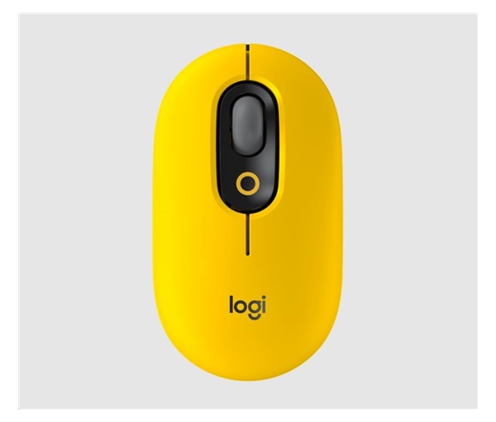 Logitech POP Mouse with emoji - BLAST_YELLOW - EMEA