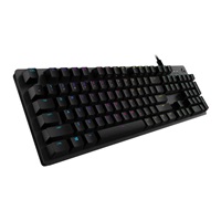 Logitech Mechanical Gaming Keyboard G512 CARBON LIGHTSYNC RGB with GX Red switches - CARBON - US INT‘L - USB - IN