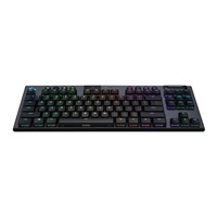 Logitech Mechanical Gaming Keyboard G915 TKL Tenkeyless LIGHTSPEED Wireless RGB - Tactile - CARBON - US INT‘L