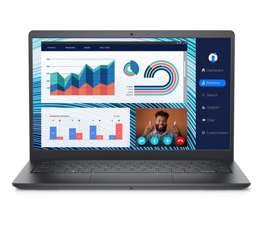 DELL NTB Vostro 3420|i5-1135G7|8GB|512GB SSD|14.0"FHD|GeForce MX350|FgrPr |3 Cell|65W|Backlit Kb|W11P|3Y NBD