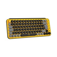 Logitech Wireless Mechanical Keyboard POP Keys With Emoji Keys - BLAST_YELLOW - US INT‘L - INTNL