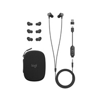 Logitech Zone Wired Earbuds Teams, graphite