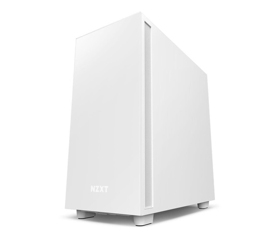 NZXT skříň H7 / ATX / 2x120 mm fan / USB-C / 2x USB / prosklená bočnice / bílá