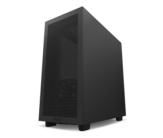 NZXT skříň H7 Flow edition  / ATX / 2x120 mm fan / USB-C / 2x USB / prosklená bočnice / mesh panel / černá