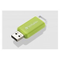 VERBATIM Flash Disk 32GB DataBar USB 2.0 Drive, zelená