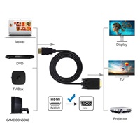 PremiumCord kabel s HDMI na VGA převodníkem, 2m