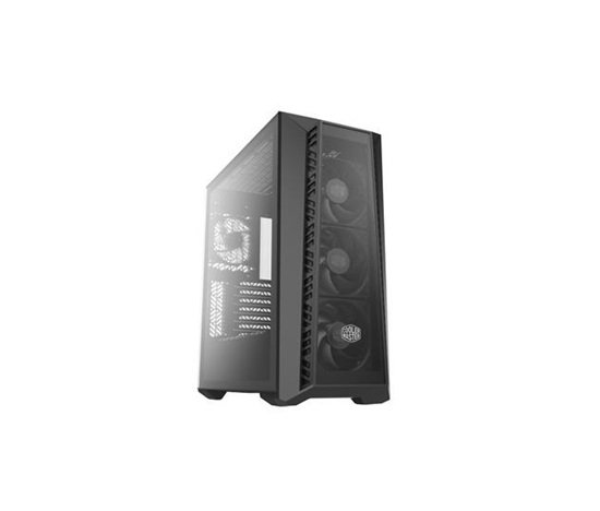 Cooler Master case MasterBox 520 Mesh Blackout Edition, E-ATX, bez zdroje, průhledná bočnice