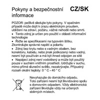 PremiumCord napájecí adaptér 230V / 48V / 0,5A stejnosměrný