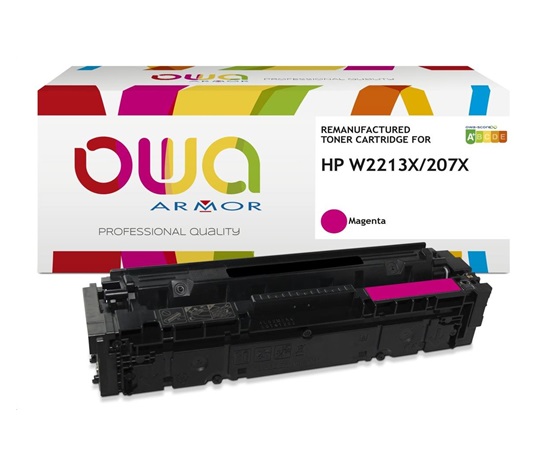OWA Armor toner pro HP W2213X,červený,2450st.