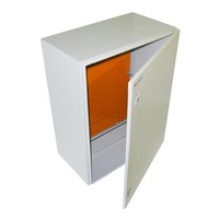 XtendLan 19" univerzální rozvaděč s montážní deskou, krytí IP66, šířka 600mm, hloubka 350mm, výška 760mm, šedý