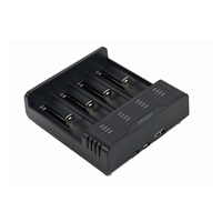 GEMBIRD nabíječka baterií BC-USB-02, 4ks, Ni-MH + Li-ion