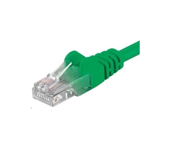 PremiumCord Patch kabel UTP RJ45-RJ45 CAT6 2m zelená