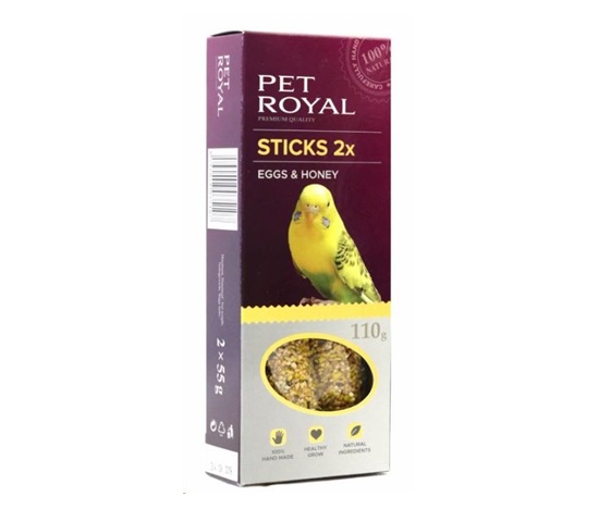 Pet Royal stick andulka vejce-med 2ks