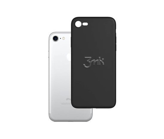 3mk ochranný kryt Matt Case pro Apple iPhone 7 / 8 / SE (2020/2022) černá